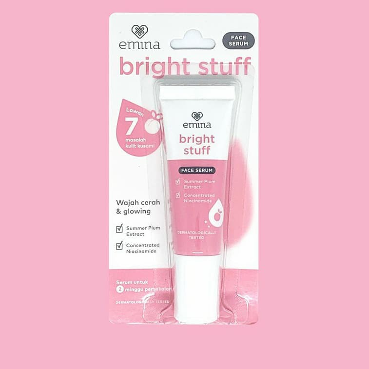 ★ BB ★ Emina Bright Stuff Face Serum 30 ml - 7.5 ml | Serum Wajah