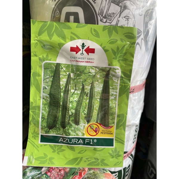 Benih Oyong Azura/ Bibit Gambas Azura Cap panah merah