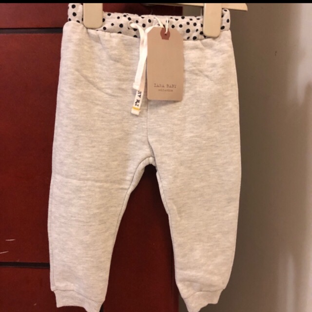 Zara Baby Girl-Grey Jogger Pants