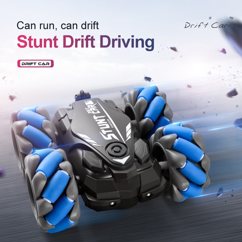 Gesture Stunt Drift 360 Derajat Mobil RC remote sensor jam tangan