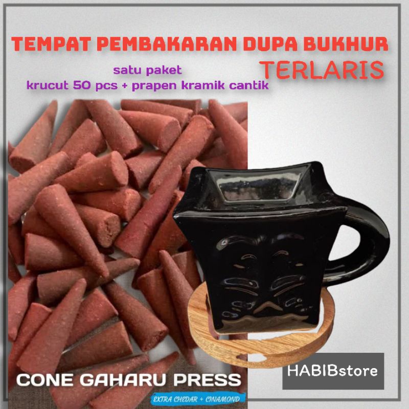 1 paket prapen + kerucut essencial isi 50 terbaik tinggal sundut