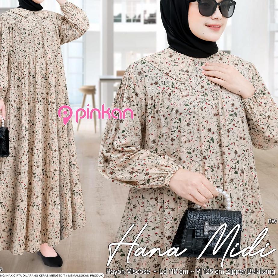 れ [ PALING DICARI ] GAMIS 100 MOTIF // MIDI DRESS // GAMIS WANITA DEWASA TERBARU // BY PINKAN // NDO