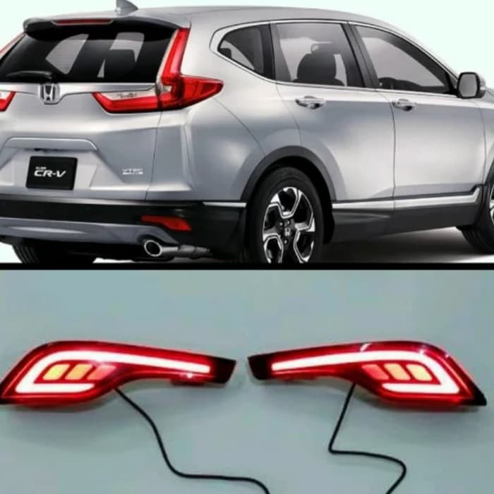 Lampu Led Bumper Belakang Honda Crv Turbo Aksesoris Honda Crv Turbo