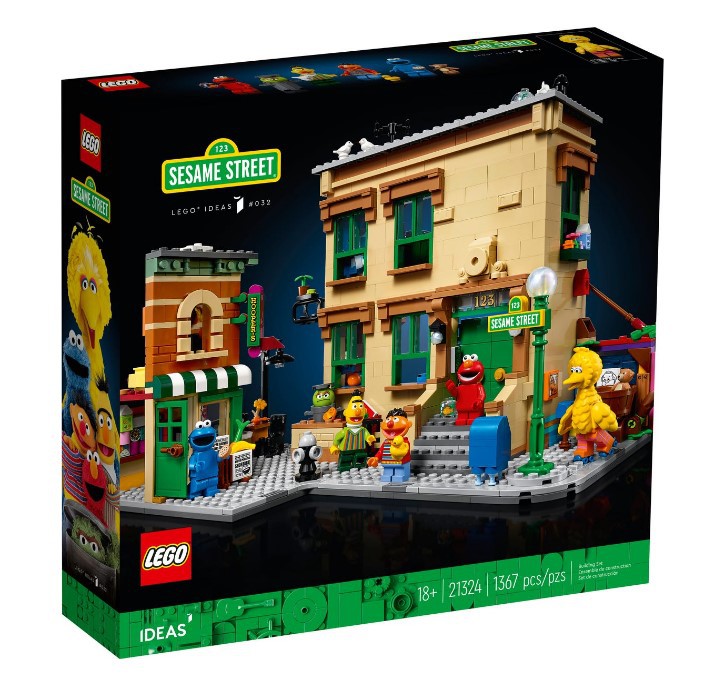 21324 LEGO IDEAS 123 Sesame Street Original