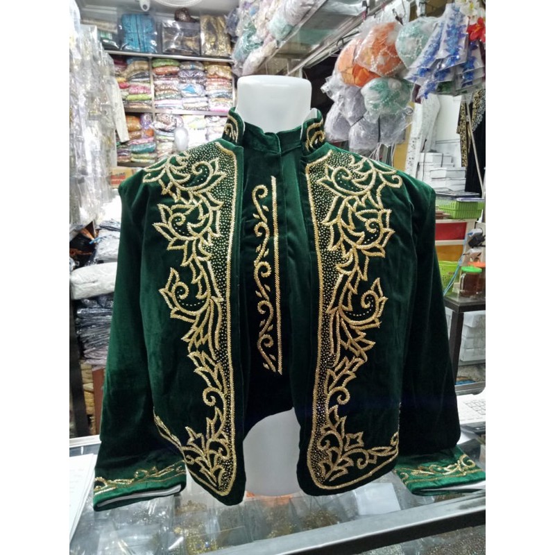 beskap solo bludru