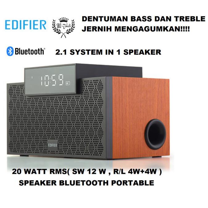 Edifier M260 Speaker Bluetooth Portable 20 Watt RMS 3D Sound DEEP BASS
