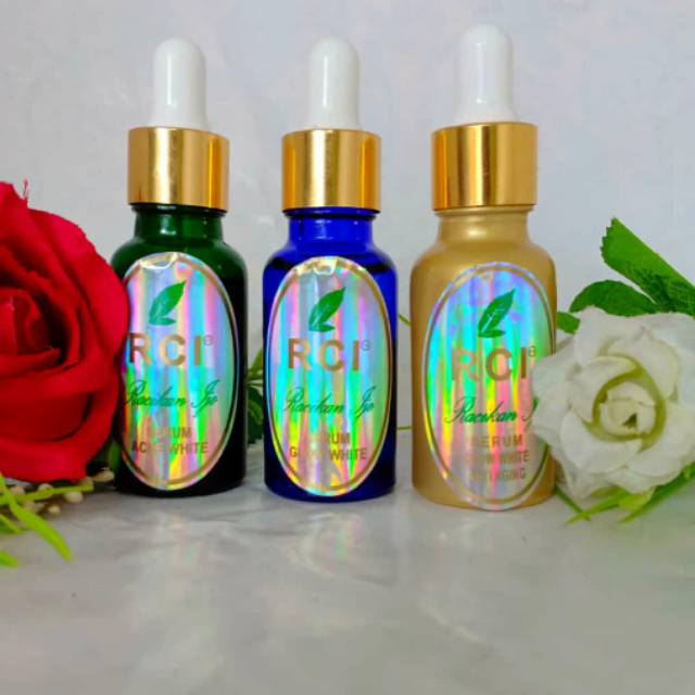 Serum Glow Glowing Cream Racikan Ijo RCI Kulit Normal Pembersih Wajah Flek Hitam Pelembab