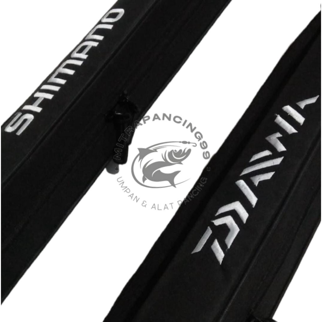 Tas Pancing Hard Case Rod Pack Shimano Hitam - Tas Joran 100cm-2
