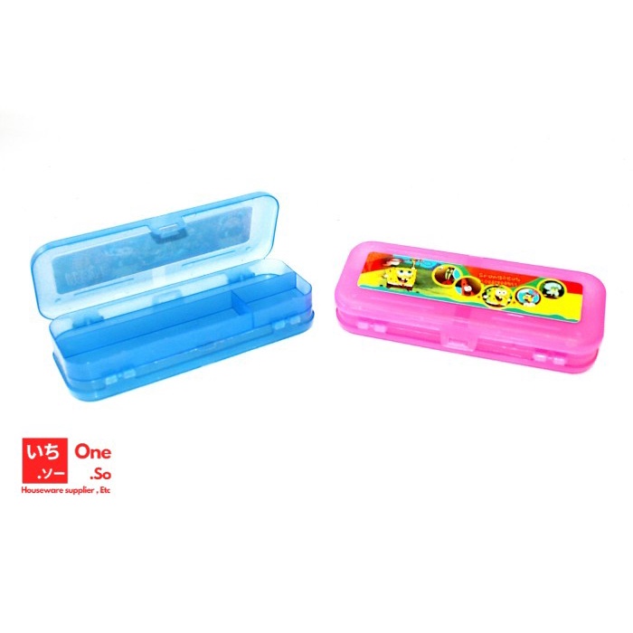 

Tempat Pencil Twin - Biru Muda - One.so