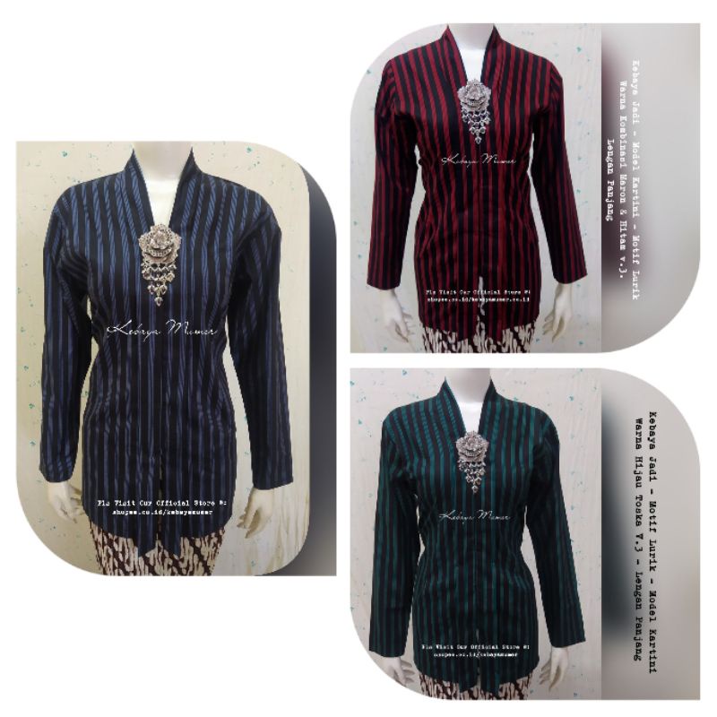kebaya wanita Kebaya Murah Jadi Lurik Kartini Modern. Kebaya Lurik Kartini. Lurik Kartini. Kebaya Lu