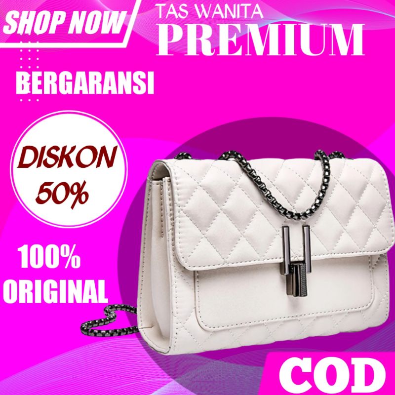 Az00599 Tas samping wanita tangan terbaru kekinian tenteng perempuan cangklong kecil premium mewah e