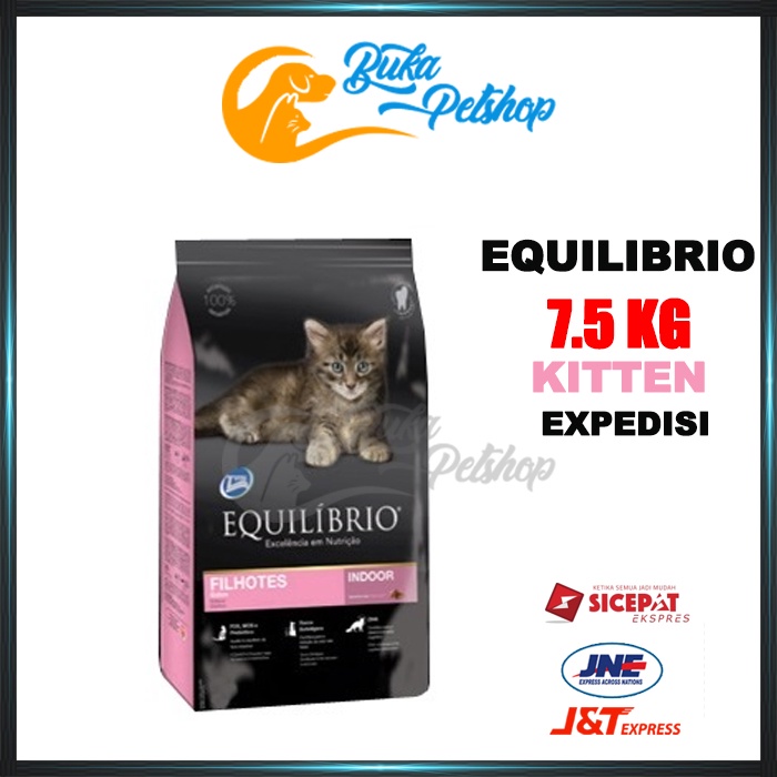 EQUILIBRIO Kitten 7.5kg Makanan Kucing Equilibrio EXPEDISI