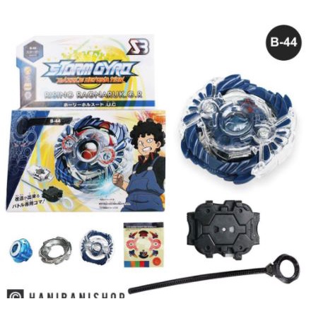 [ Harga Promo ] -ff-2 [Shiyan] mainan beyblade anak-anak gangsing dengan ripcord dan launcher free m