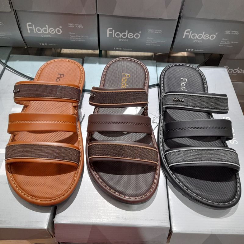 sandal slide pria fladeo