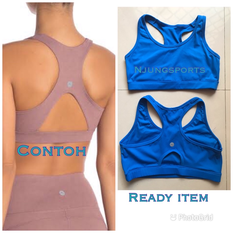 Bra sport/bra olahraga gottex blue racerback