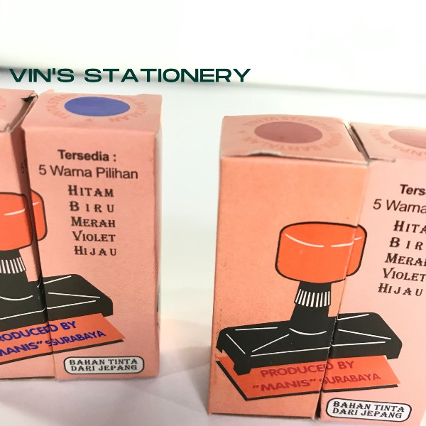 

ORIGINAL TINTA STEMPEL OTOMATIS MERK MANIS SURABAYA