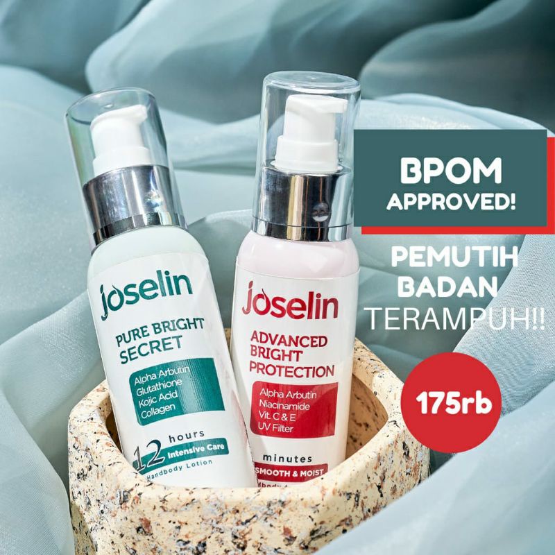 PROMO Hand body Pemutih Joselin Protect & Moist Lotion Bundle