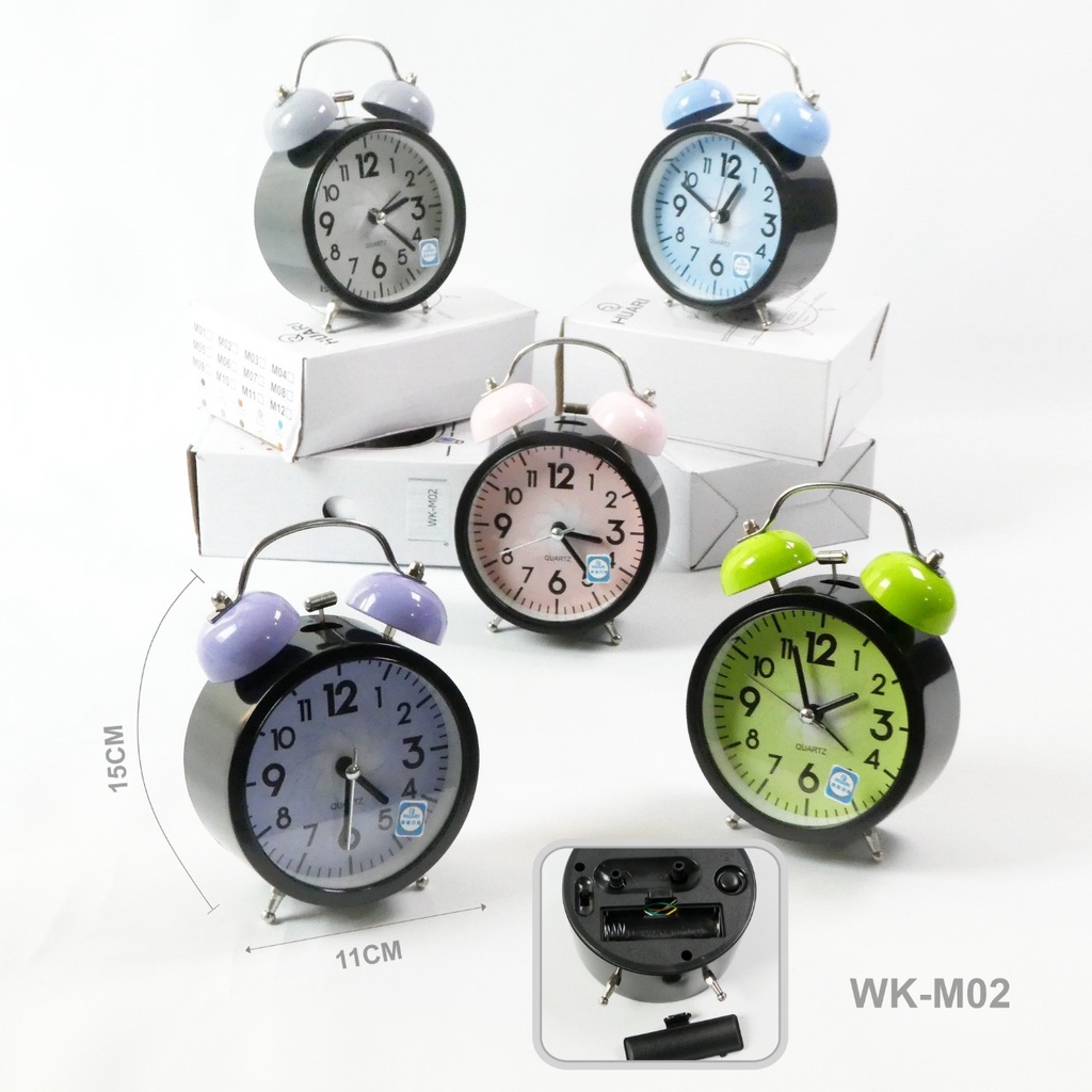 jam weker beker keras nyaring // beker weker kring M02