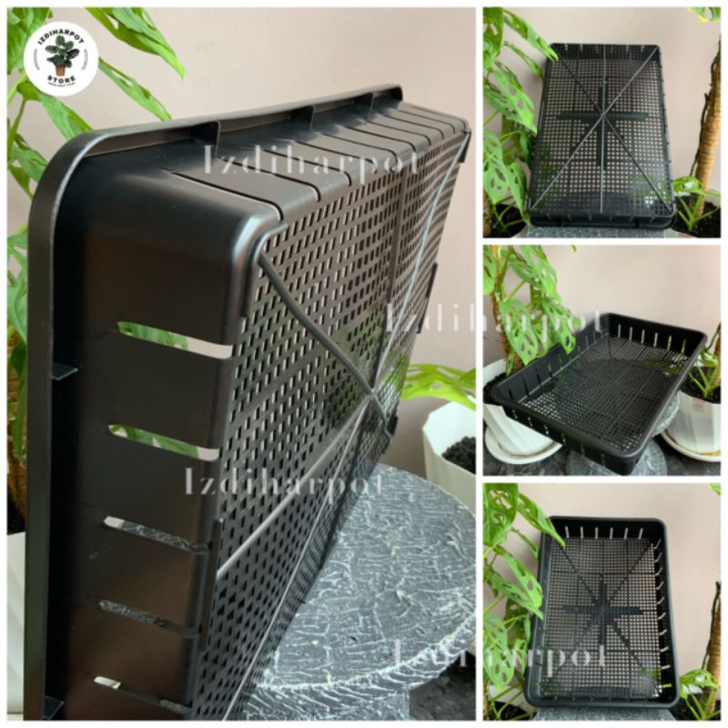 Tray pot untuk semai bibit hidroponik 50cm - TRAY POT NKT 50CM