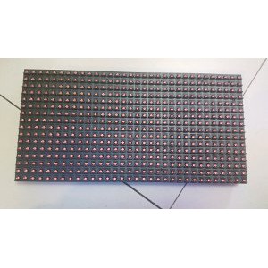 module running text P10 outdoor merah