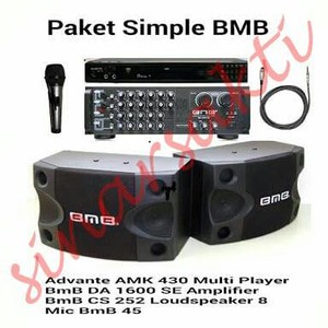 Murah Paket Sound System BMB+DVD Player Karaoke Avante ( ORIGINAL )