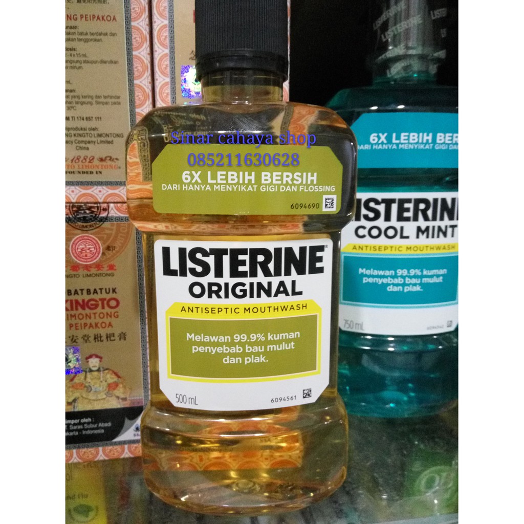 Listerine Obat Kumur Listerine Original 500 ml