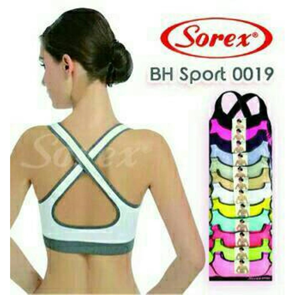 Sorex Bra BH Sport Senam Tali Silang 0019