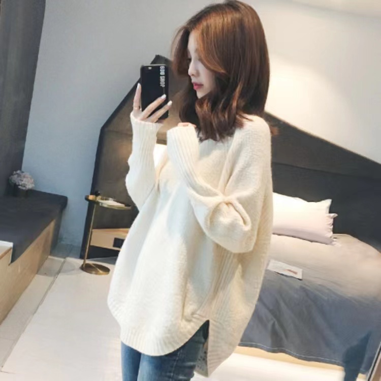 Sweater Rajut Korean Style/Pakaian Musim Dingin Wanita Berat 330 gr