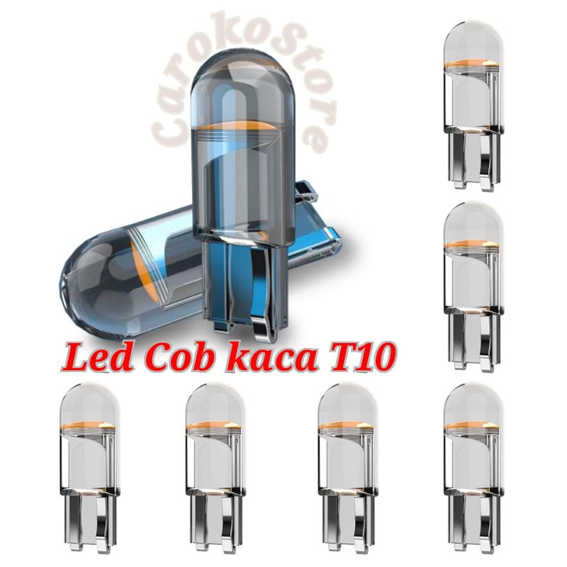 Lampu Led T10 Cob Kaca senja sein spidometer