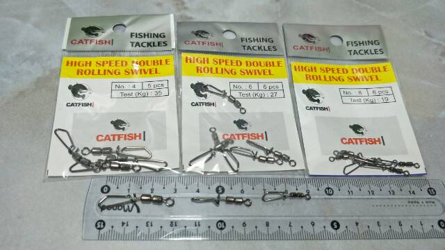 Kili-kili double High Speed Double Rolling Swivel