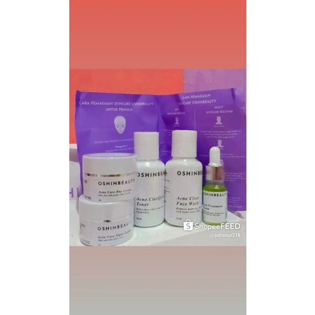 OSHIN BEAUTY ECER varian acne (free gift)