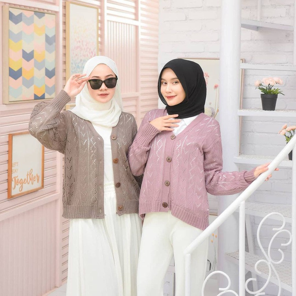 Nara Grosir - Una Outer l Sweater Polos l Sweater Pria dan Wanita