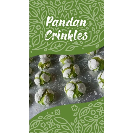 

crinkles cookies
