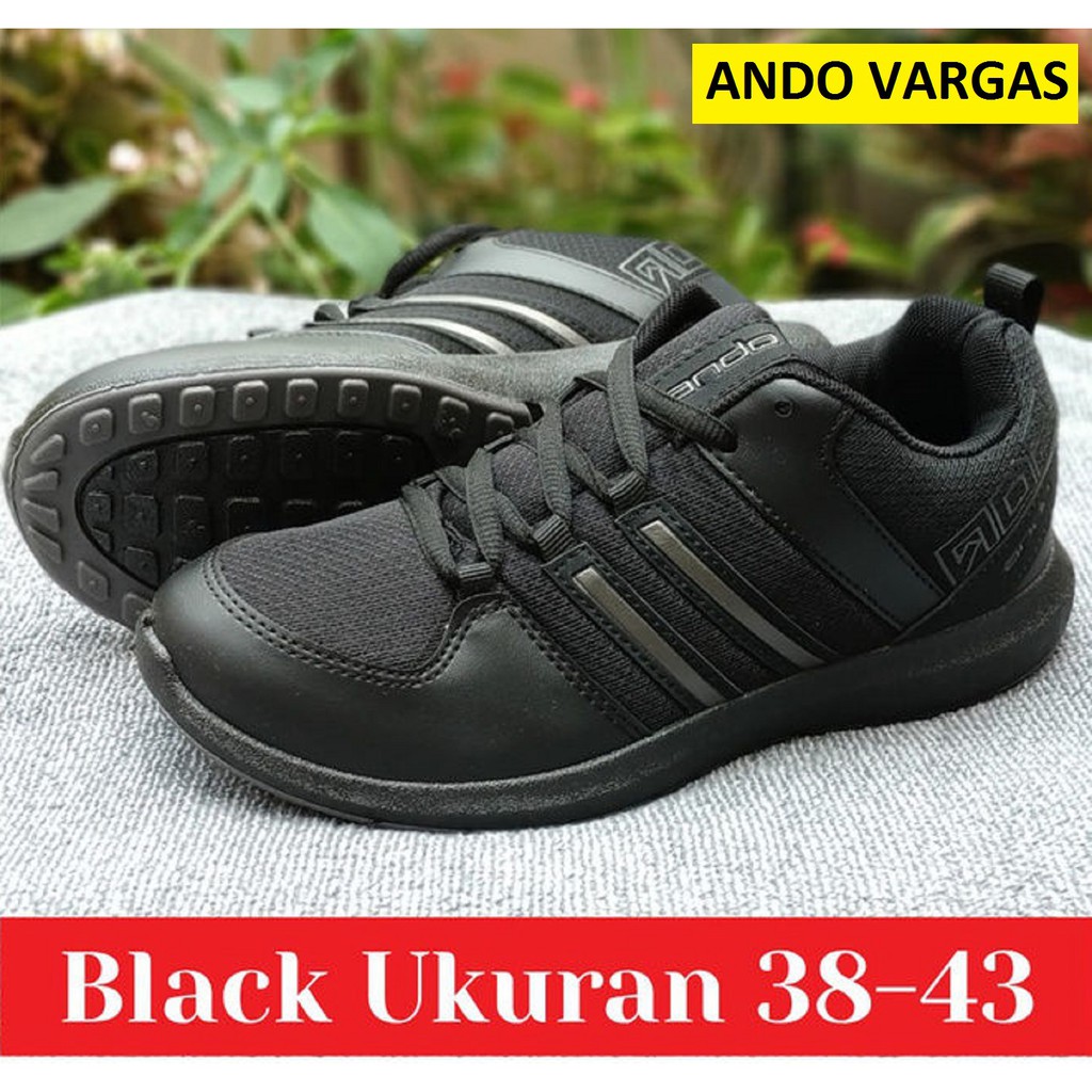 ANDO VARGAS &amp; SKINZ SEPATU SNEAKERS SPORT RUNNING PRIA 100% ASLI ORIGINAL