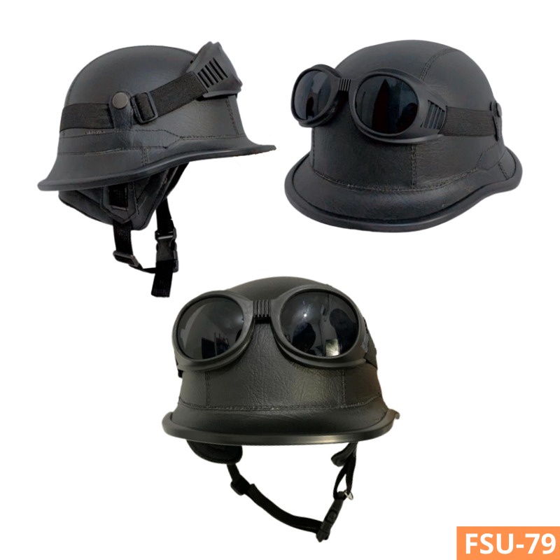 HELM NAZI retro wanita klasik murah pria dewasa original ori retro aksesoris pengendara sepeda motor