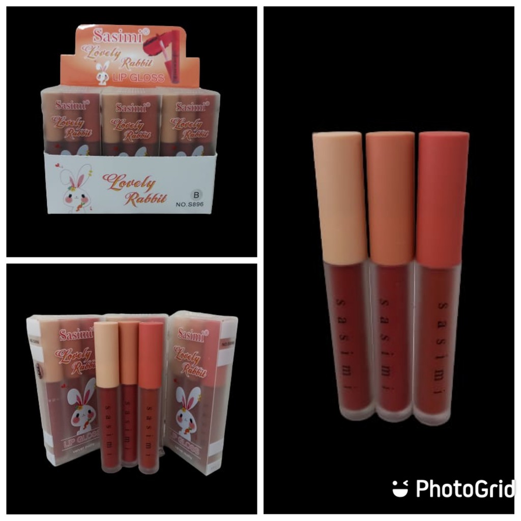 [PACK] LIPGLOSS / LIP GLOSS SASIMI LOVELY RABBIT NO.S896