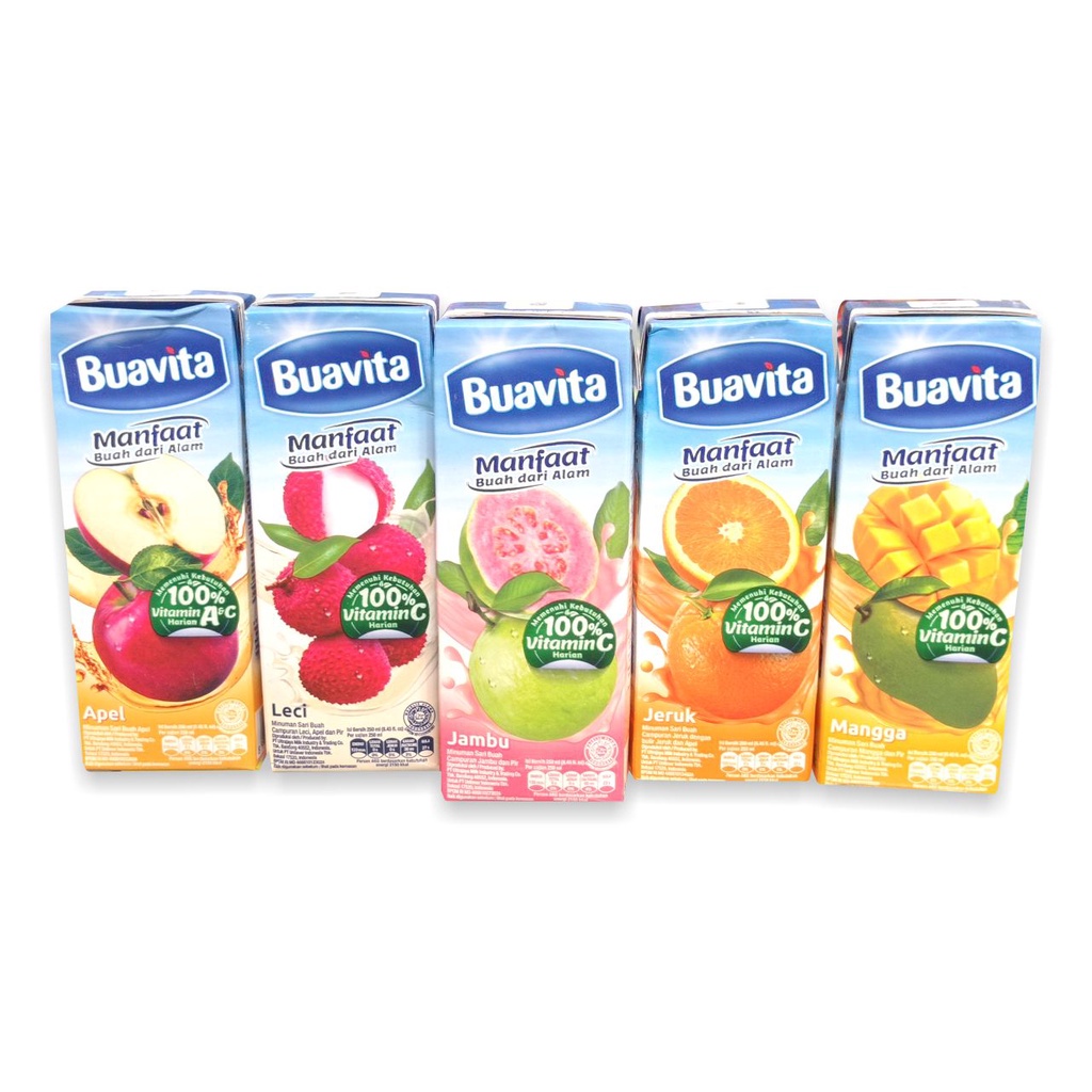 

Buavita juice 250ml all