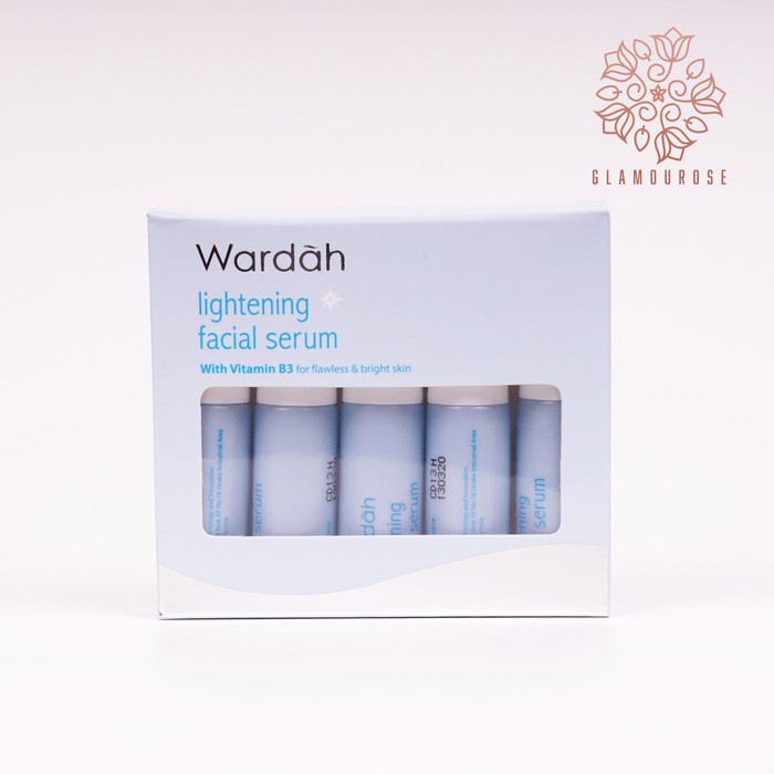 ❤️Glamouroseshop❤️ Wardah Lightening Serum Ampoule Brightening Serum 5 x 5ml