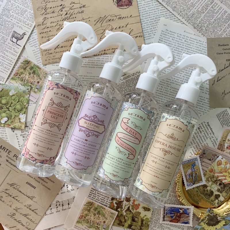 Serama - (NEW PACKAGING) Room &amp; Linen Spray Fairy Tale Series - Pengharum Ruangan Pewangi Pakaian