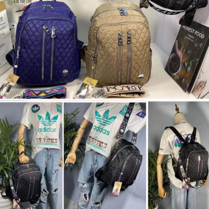 Tas chibao import bisa ransel dan selempang 6533 parasut