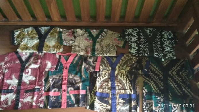 Setelan Batik Piyama Anak Bayi Balita Cewek Cowok Adem Banget Dan Kekinian Produksi Sendiri