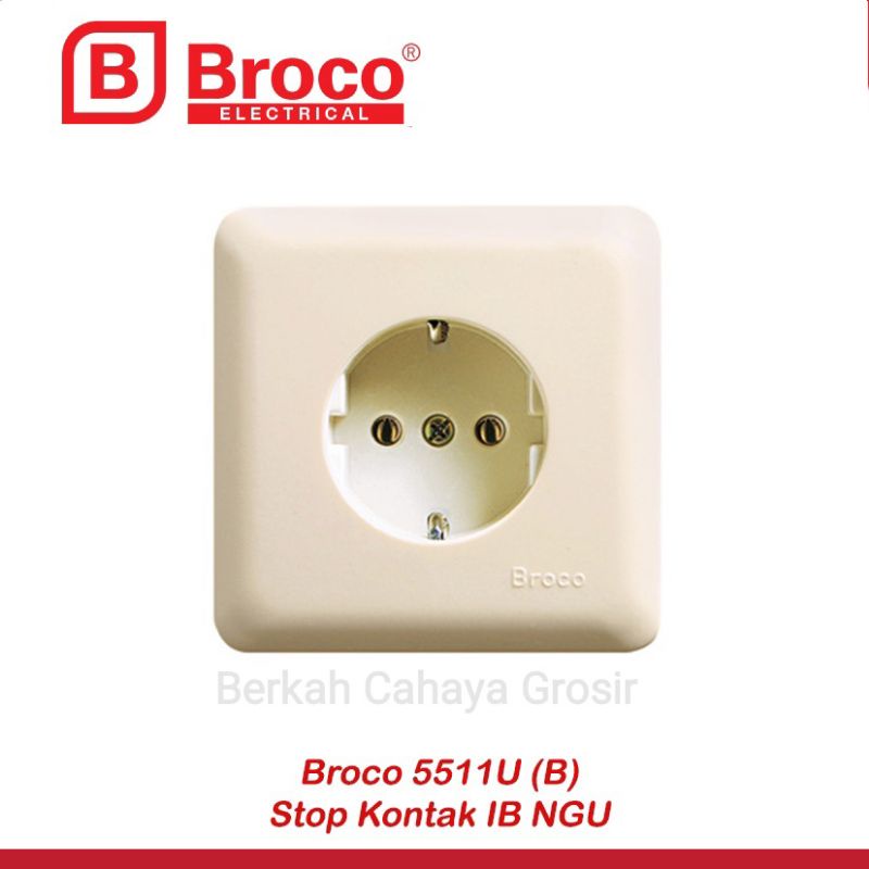 Stop Kontak BROCO / Colokan BROCO / Stop Kontak ARDE BROCO / Stop Kontak BROCO  New Gee