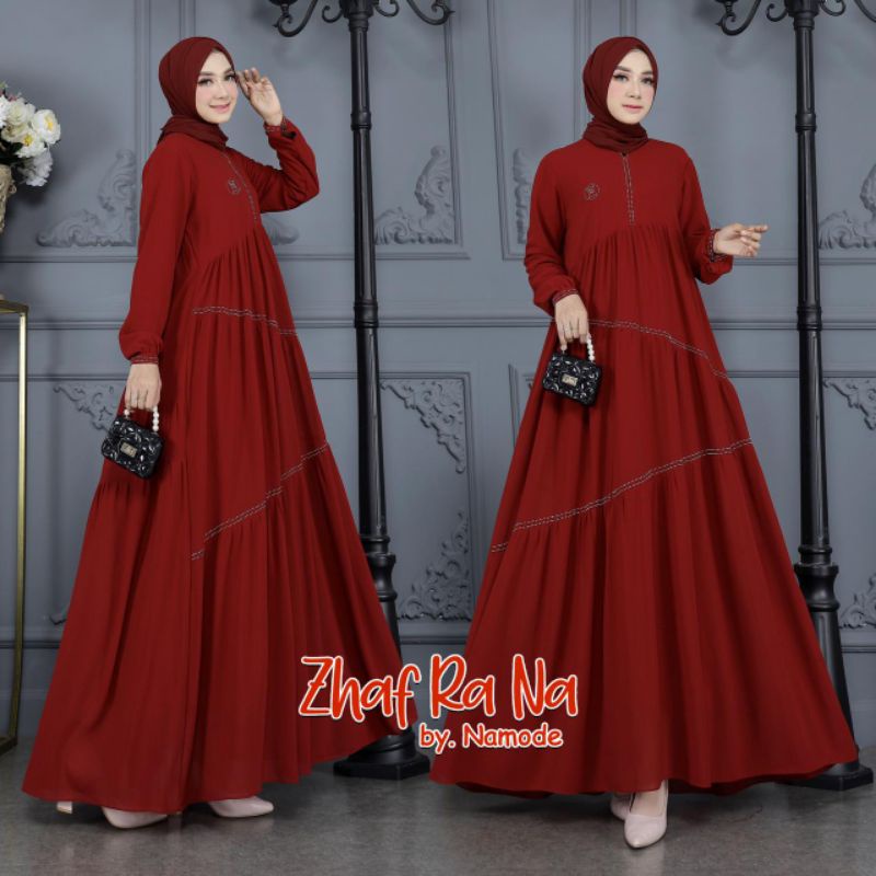 gamis ori zhafrana kode 024