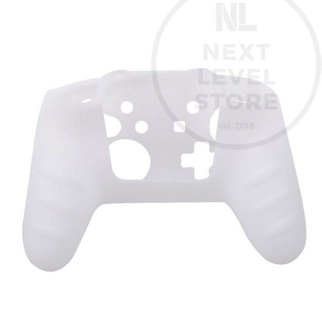 Case Silicone Pro Controller Nintendo Switch Rubber Protector - Putih