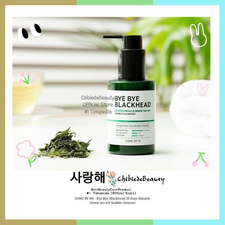 Somebymi Bye Bye Blackhead 30 Days Miracle Green Tea Tox