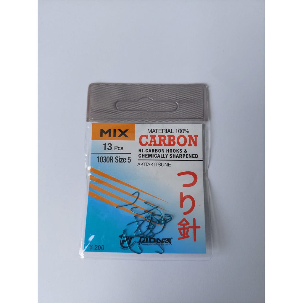 Kail Pancing pioneer carbon mix 1030R Akitakitsune  murah berkualitas isi 13 pcs-5