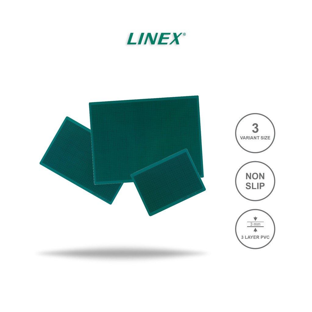 

[BMS Tangerang] Linex Alas Potong Kertas Cutting Mat Serba Guna Anti Slip