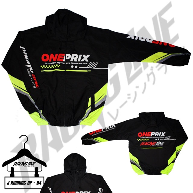 Jaket Racing Line Edisi OnePrix Running OP 04