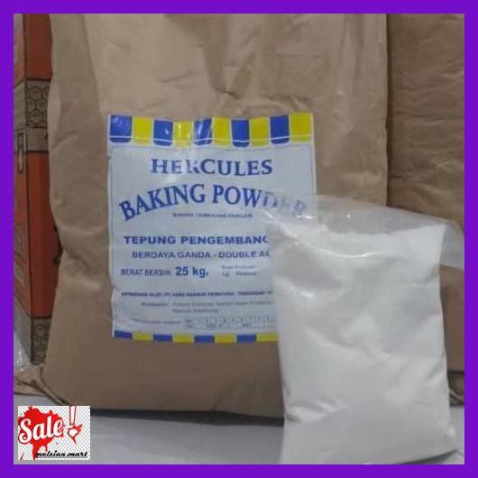 Jual DERPOWBAKING BAKING POWDER DOUBLE ACTING HERCULES 100 GRAM (REPACK) ASLIII. Shopee