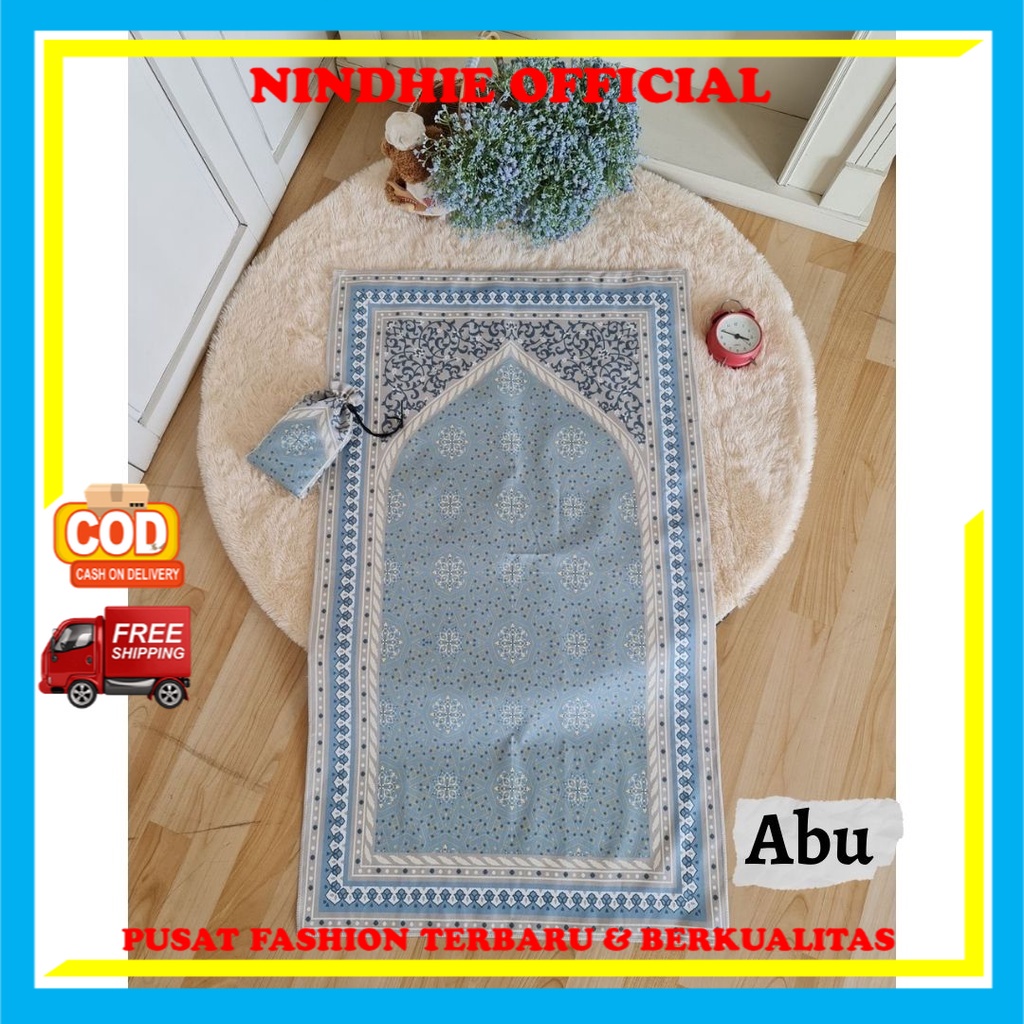 Sajadah  Sejadah Sholat Turkey Travel Anti Slip Traveling  Tipis Premium Dewasa Anak Wanita Pria Lip